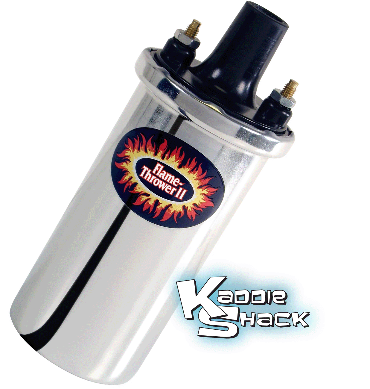 Pertronix Flame-Thrower II 0.6 ohm Coil, Chrome