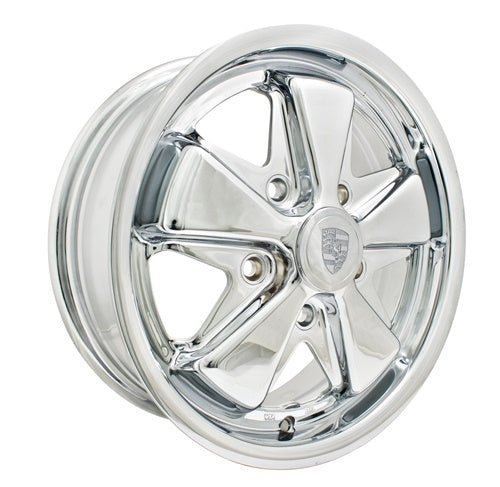 EMPI Porsche Alloy 911 Style Wheel - 5-1/2" Chrome