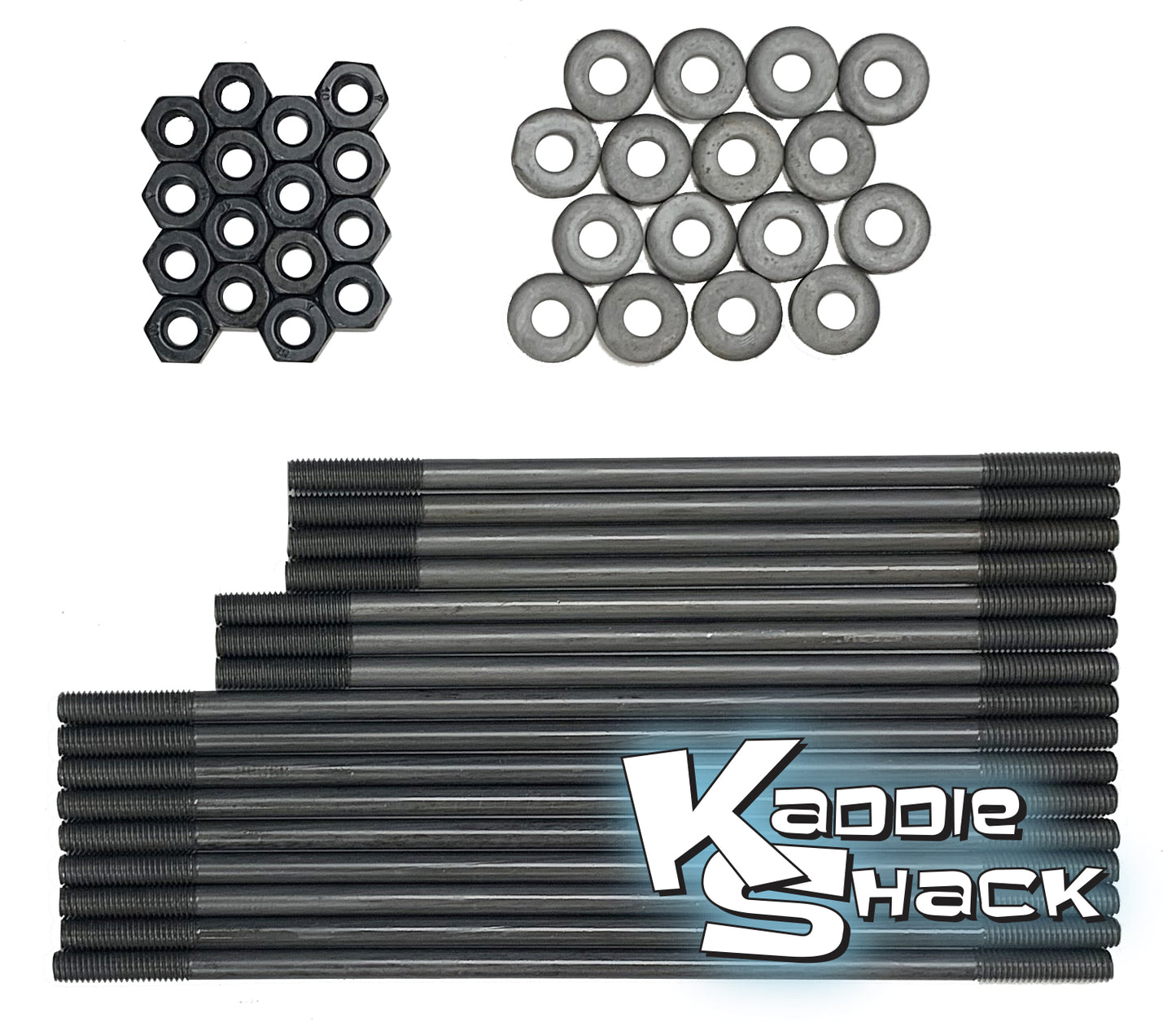 Cylinders Head Studs & Nuts Kit, 8mm, Brazilian