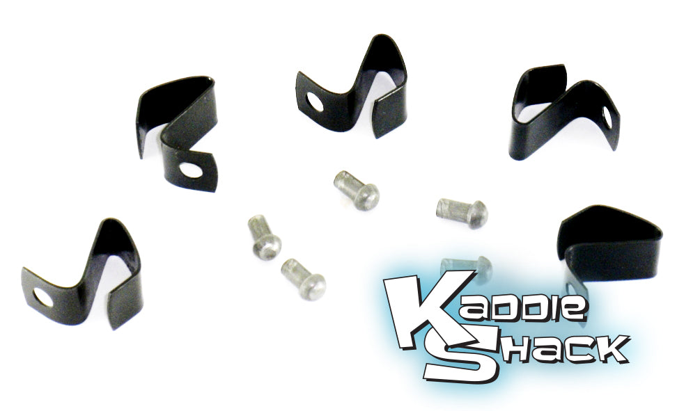 Hubcap Clip Kit, Bug & Ghia to '65, Bus to '70, All Thing, Set/5