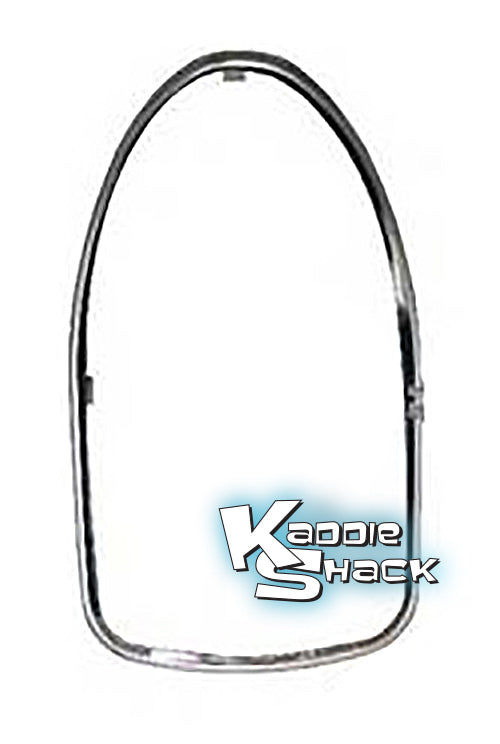 '68 to '70 Bug Chrome Decorative Taillight Ring With Seal