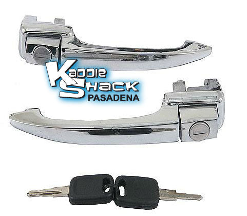 '60 to '64 Bug Keyed Alike Door Handles, pair