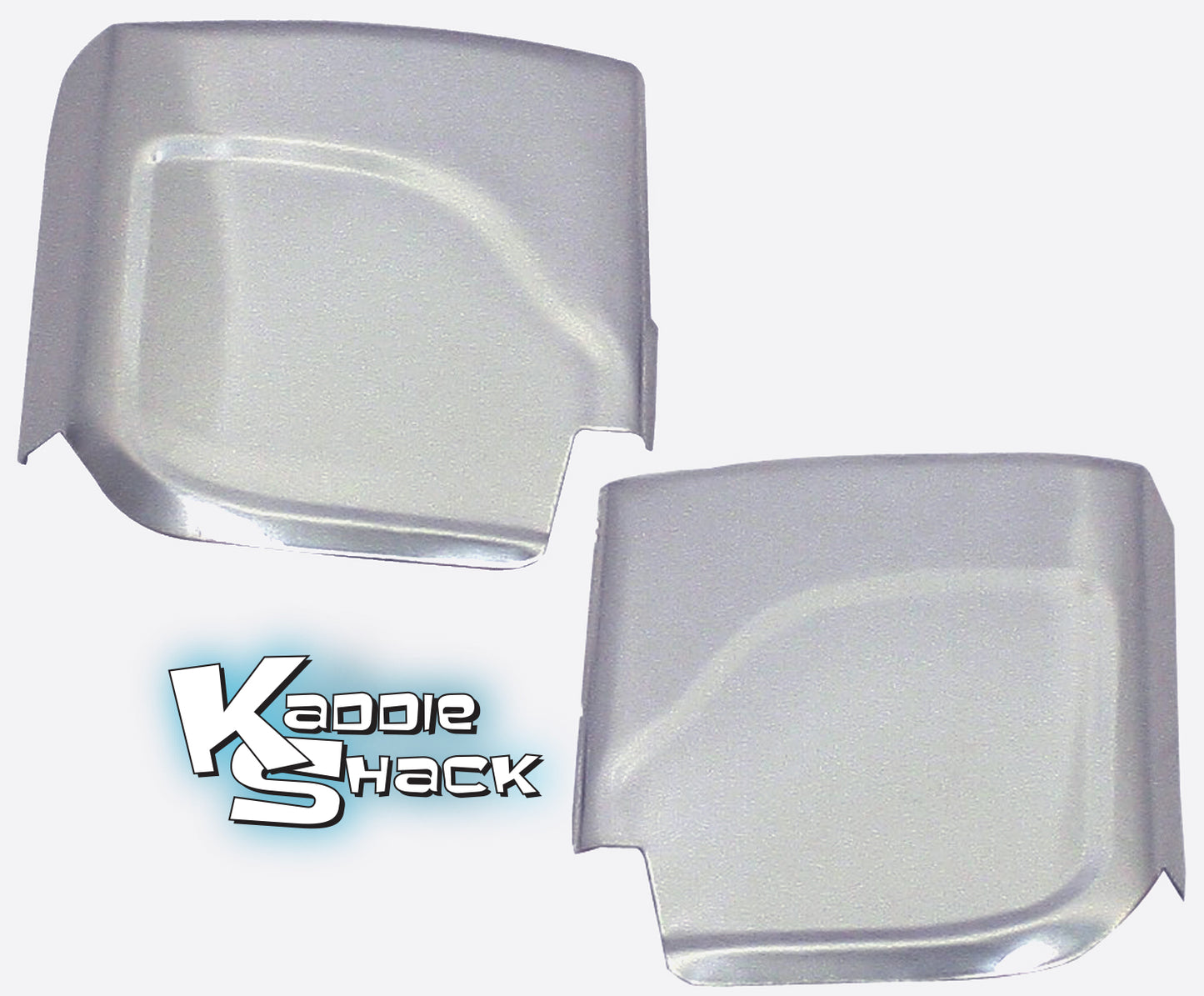 Gravel Guards, Aluminum, Pair, Fender Protectors, Rear