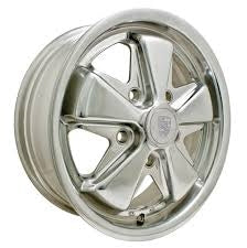 EMPI Porsche Alloy 911 Style Wheel - 4-1/2" Polished