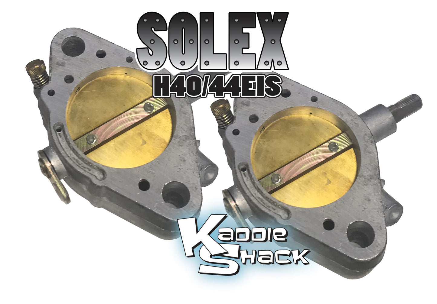 44mm Throttle Body for Kadron Solex H40/44EIS Carbs, Sold Each