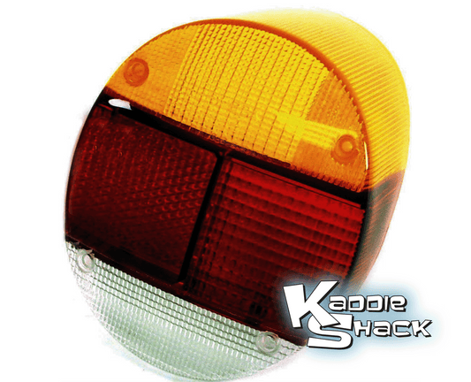 '73 and later Bug Tail Light Lens, Left