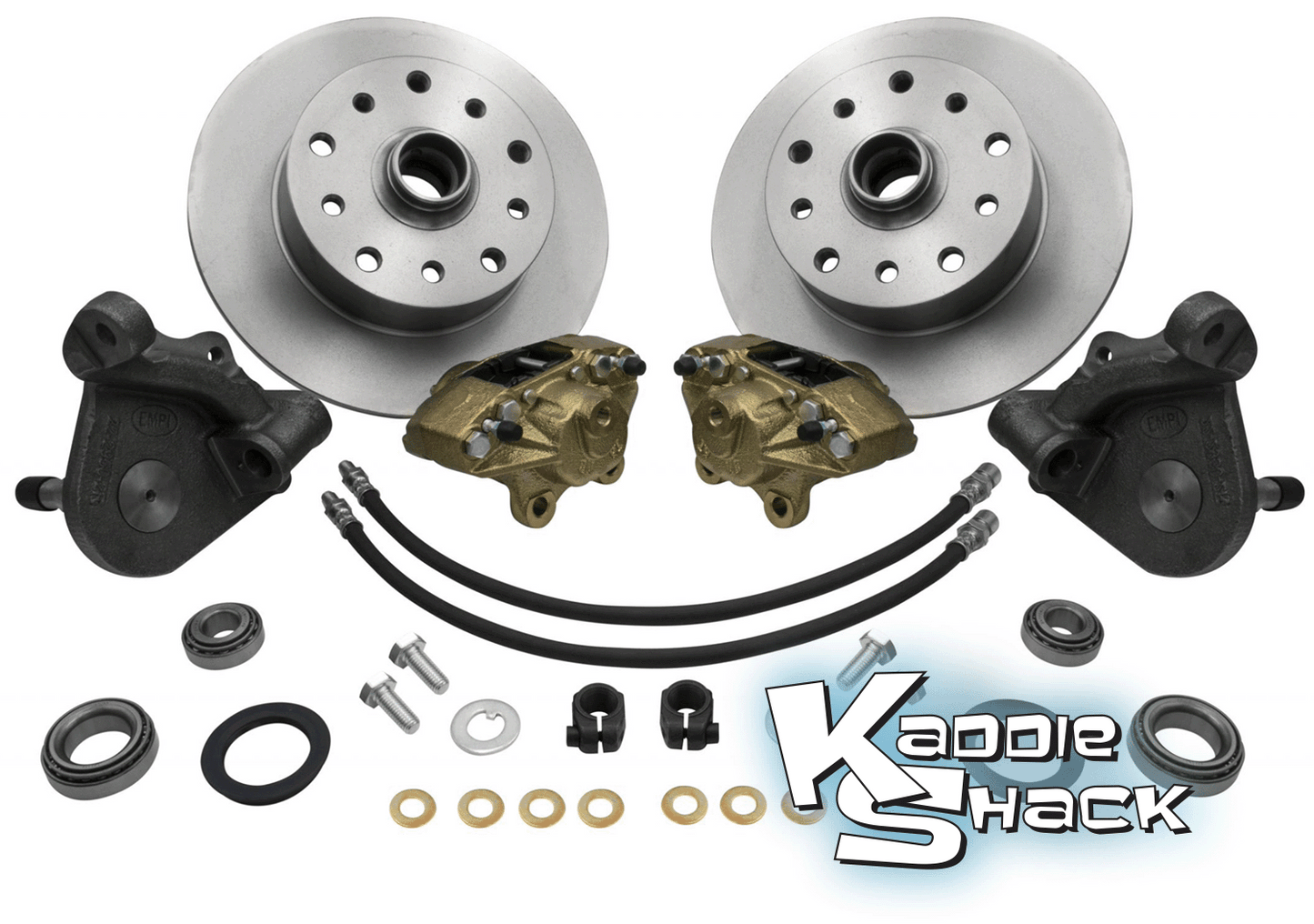 Link Pin Porsche/Chevy Disc Brake Kit with Drop Spindles