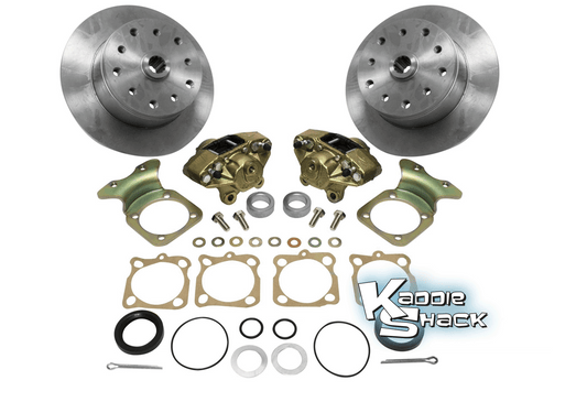 STANDARD Rear Disc Brake Kit '68 +up Double-Drilled No Ebrake