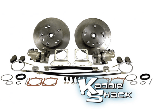 STANDARD Rear Disc Brake Kit '73 to 79 Double-Drilled HAS Ebrake