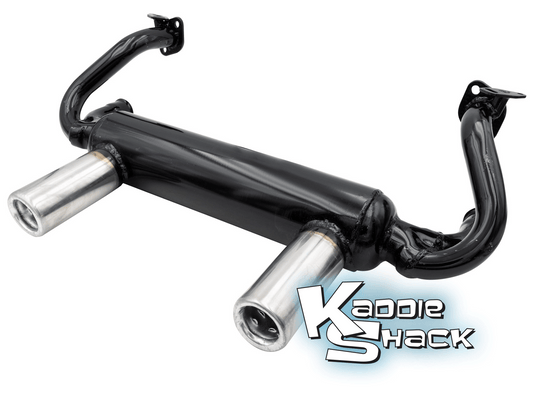 EMPI 2 Tip Exhaust System - Black