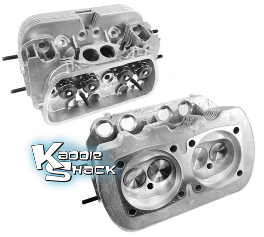 Dual Port Performance Cylinder Heads, 40 x 35.5mm Valves, Cut For 90.5/92mm, Pair