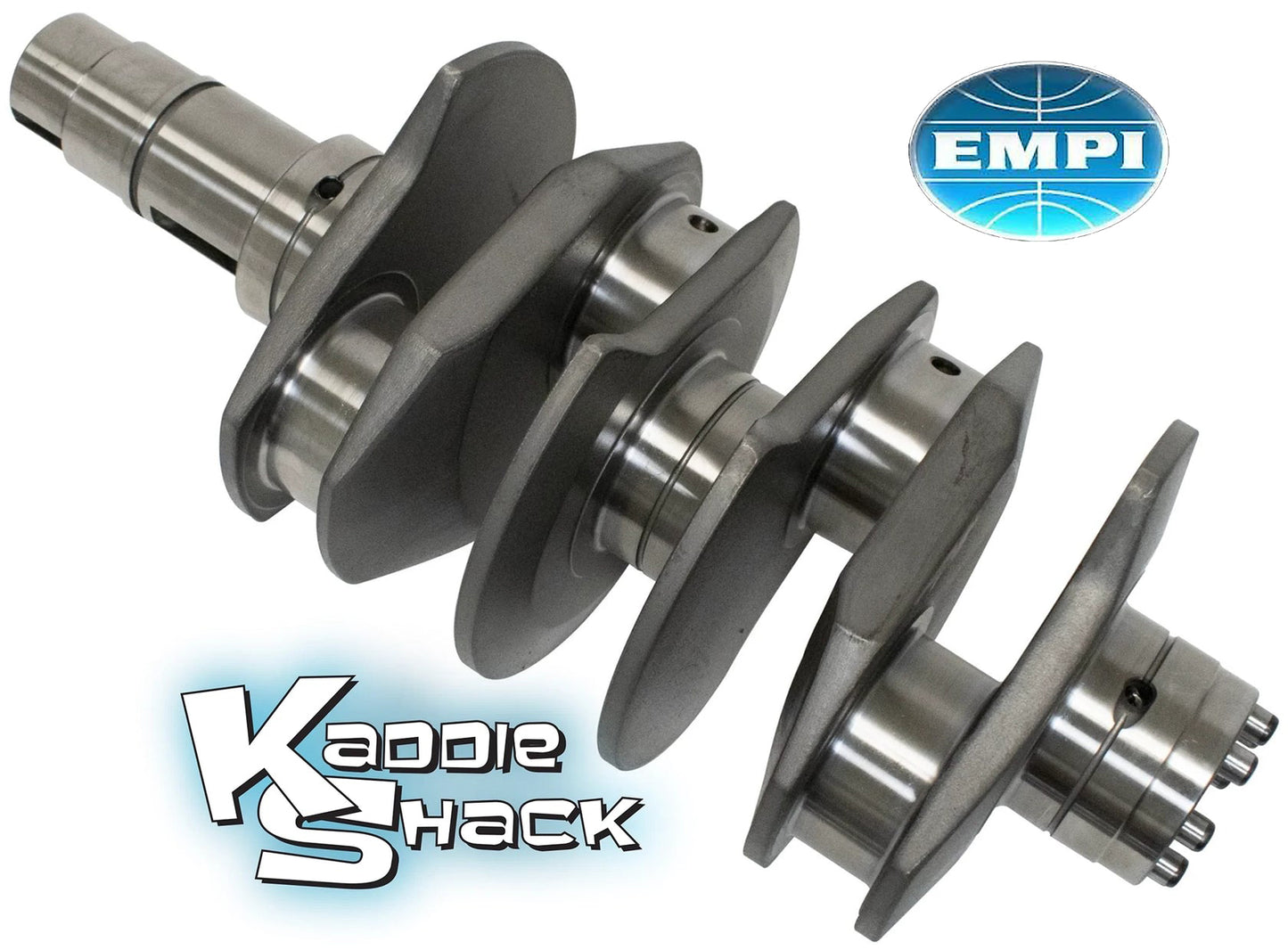 EMPI 69mm 4140 Forged Counterweighted Crankshaft, VW Journals