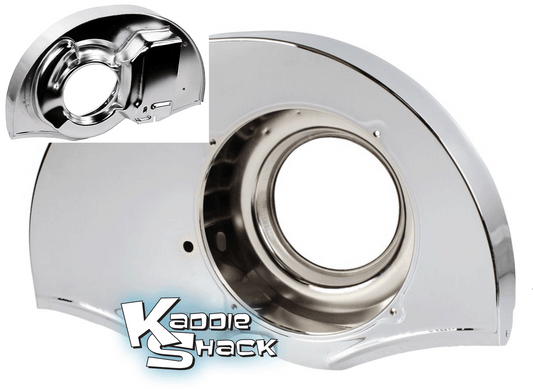 Doghouse 36HP Style CHROME Fan Shroud Without Heater Ducts