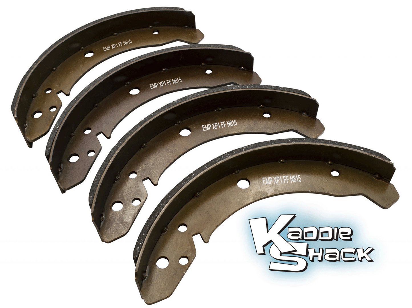 Brake Shoes Set, Rear '68 and up Type 1 including Super Beetle