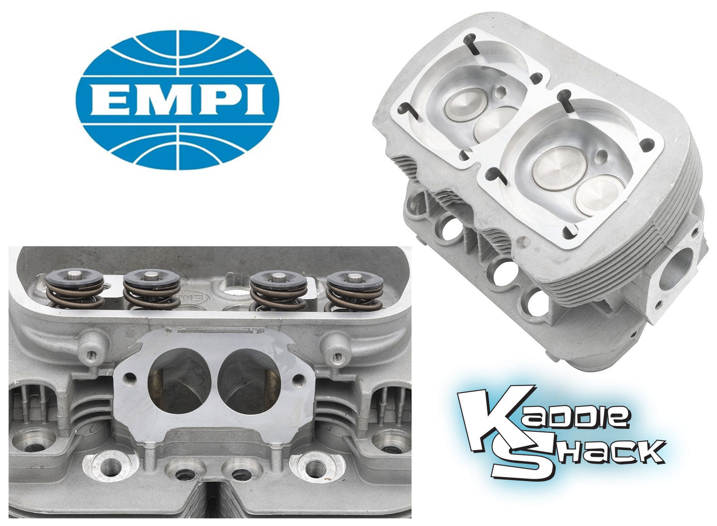 EMPI DRD L5 CNC Ported Cylinder Heads, 40x35.5mm Valves, 94mm Bore, Pair