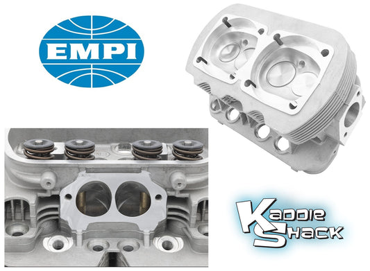 EMPI DRD L6 CNC Ported Cylinder Heads, 42x37.5mm Valves, 94mm Bore, Pair