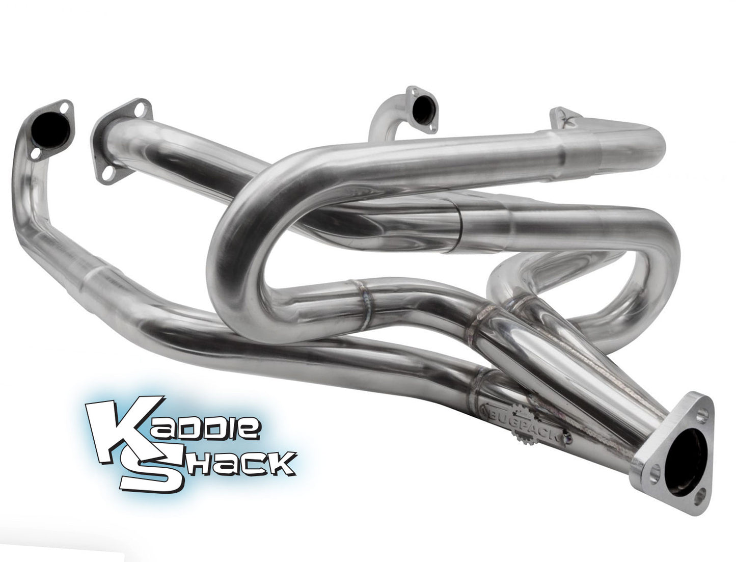 Bugpack 1-5/8" Competition Merged Header, Stainless Steel