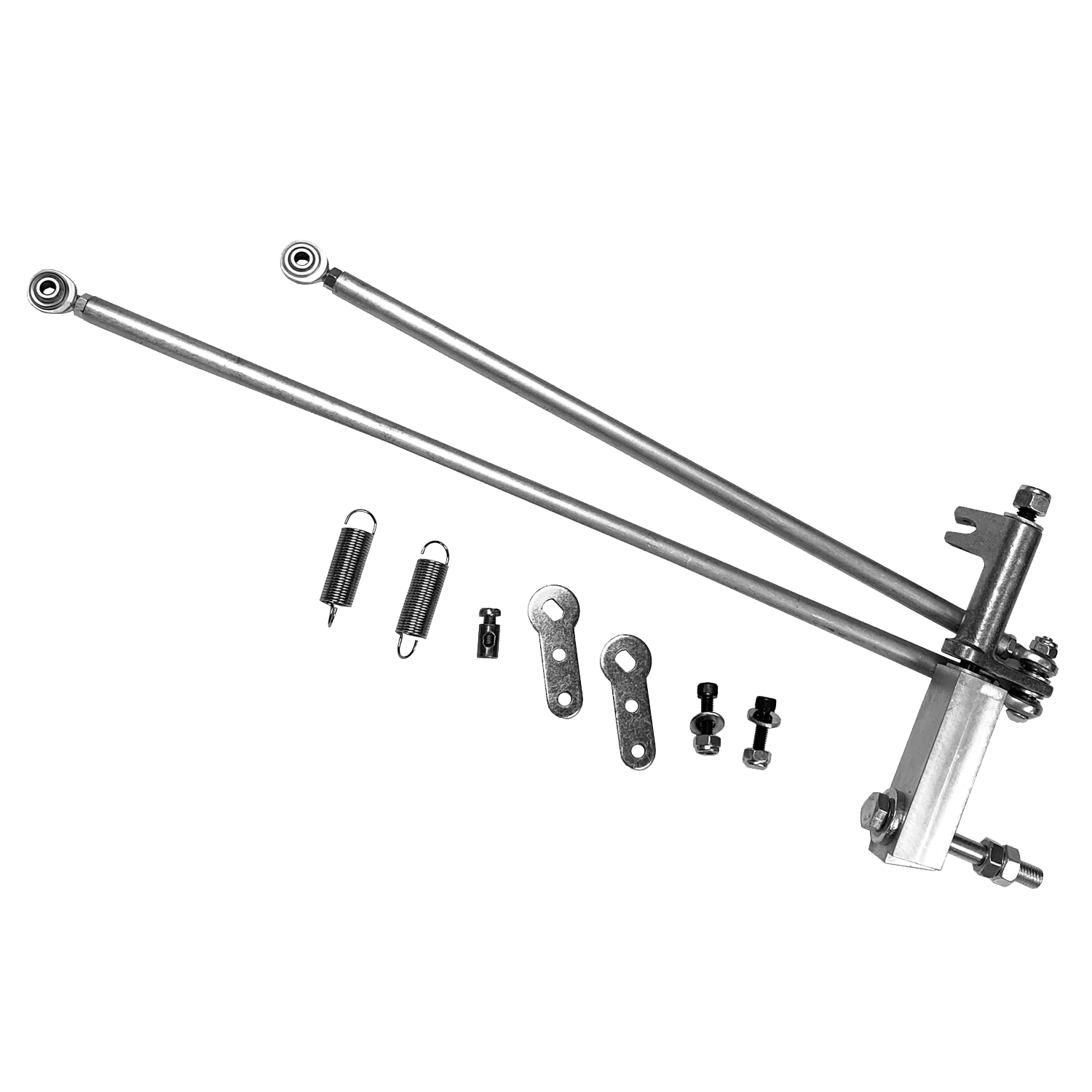 Heim joint linkage for dual Solex H40/44EIS