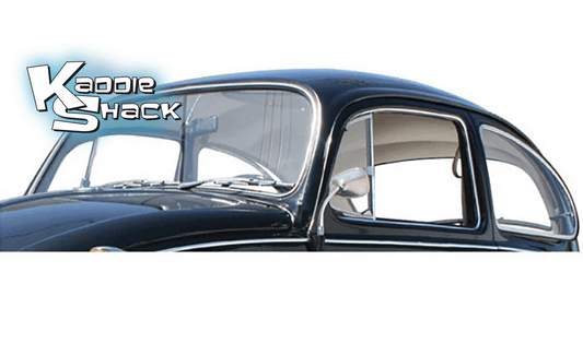 '65 to '71 Bug Stock Window Seals w/ Molding Groove, 4-piece set