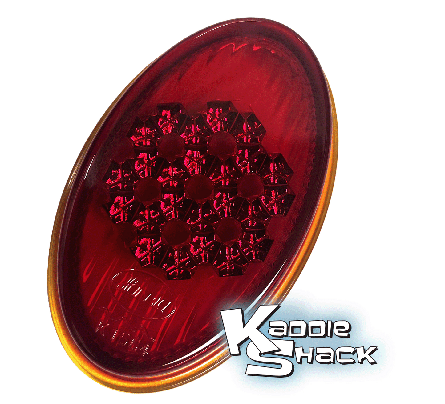 '56 to '61 Bug Tail Light Lens, aka Snowflake, German