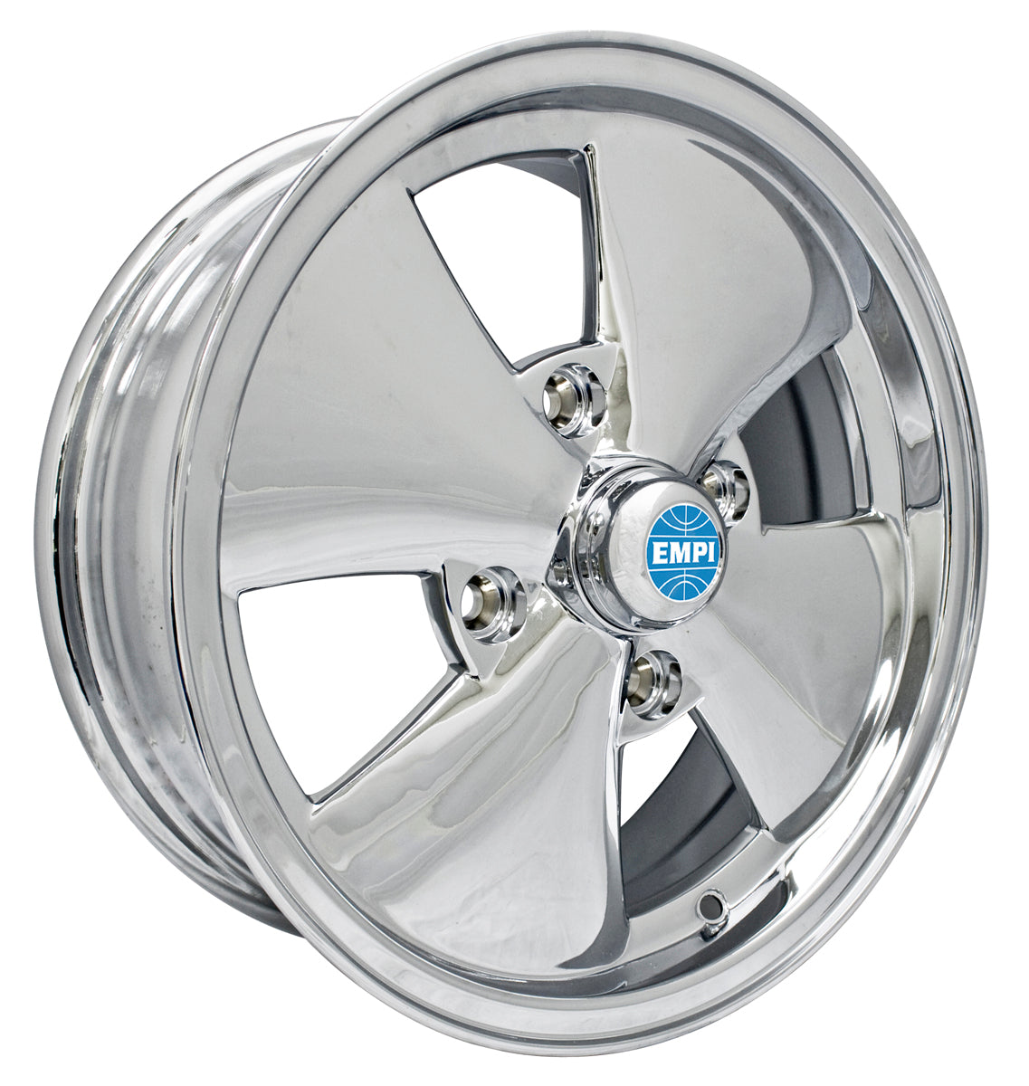EMPI 4-Spoke Wheel, 4x130 Chrome