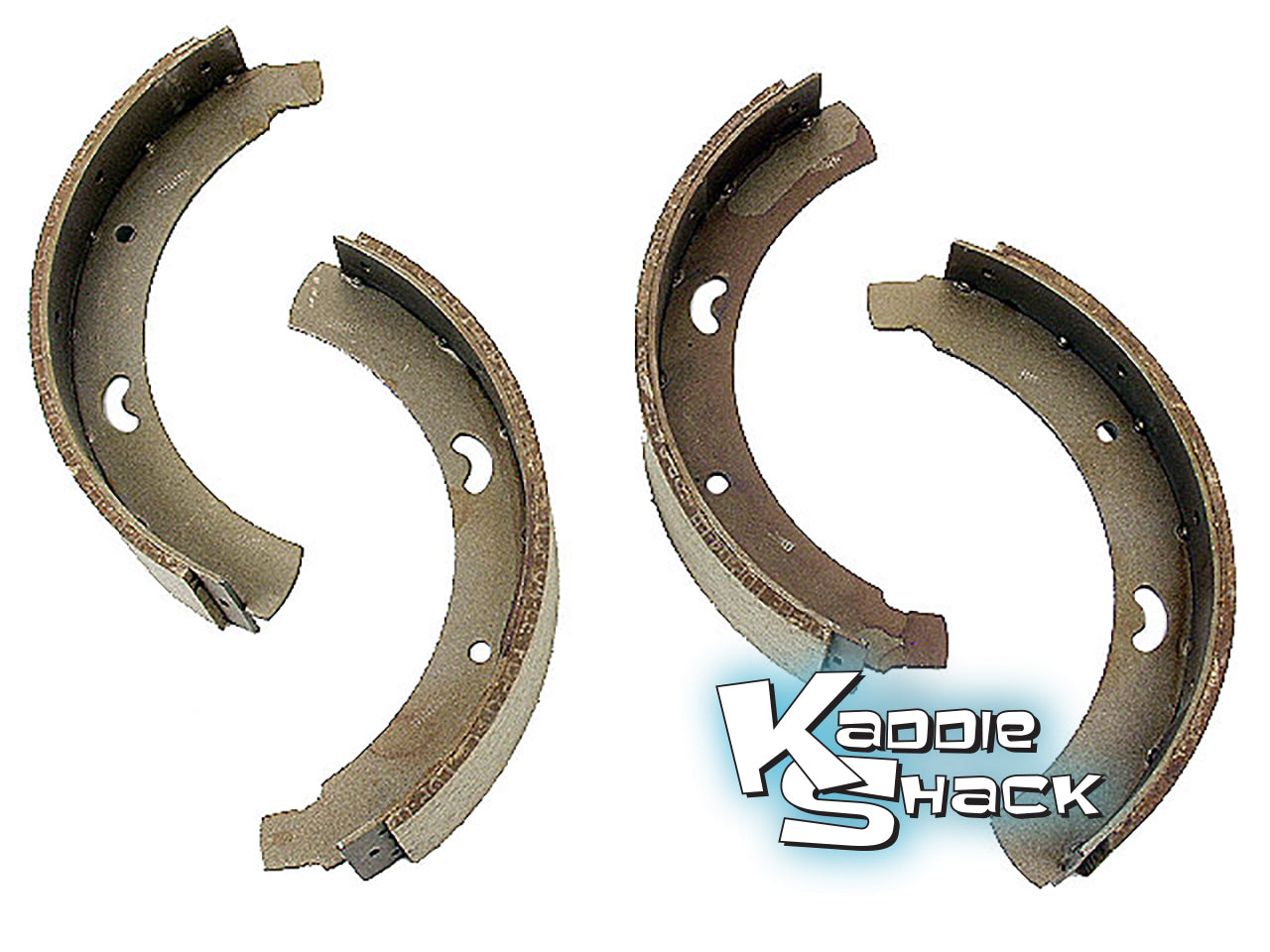 Brake Shoes Set, Front '55 to '63 Bus