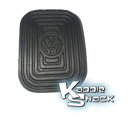 Pedal Pad w/ Logo, Clutch & Brake, All Type 1 & 3, Type 2 to '67