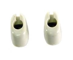 Sunvisor Clips for '65 to '67 - Ivory (2)