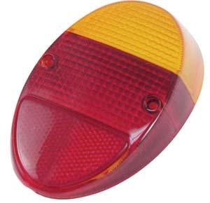 '62 to '67 Bug Tail Light Lens, Red/Amber