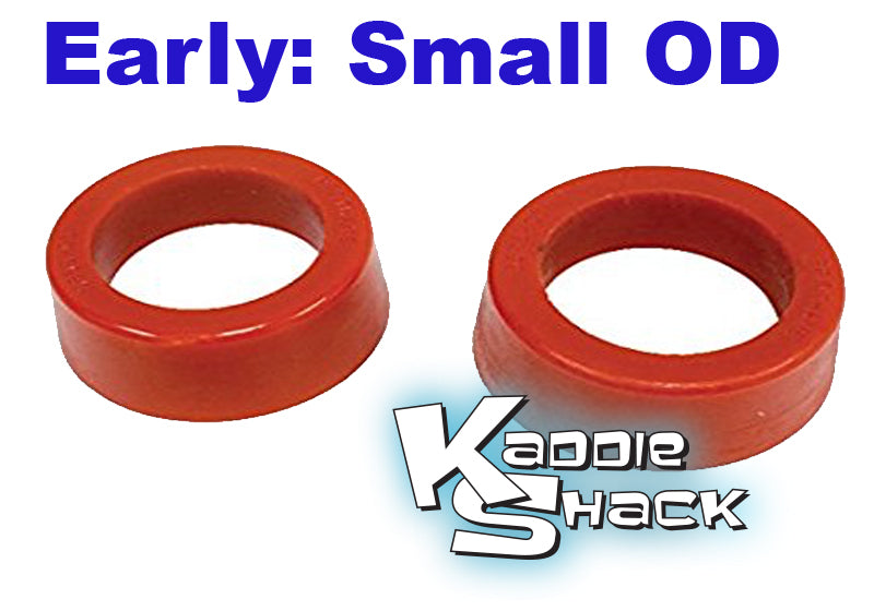 Urethane Smooth Spring Plate Bushings, SMALL 1-7/8" - See Chart