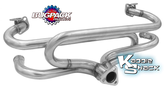 Bugpack 1-3/8" Stainless Street Header