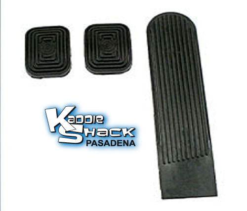 Stock Pedal Pads Set, 3 piece kit, no logo