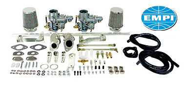 SINGLE PORT TYPE 1 EMPI EPC 34 DUAL CARBURETOR KIT