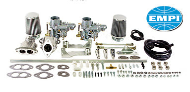 DUAL PORT TYPE 1 EMPI EPC 34 DUAL CARBURETOR KIT