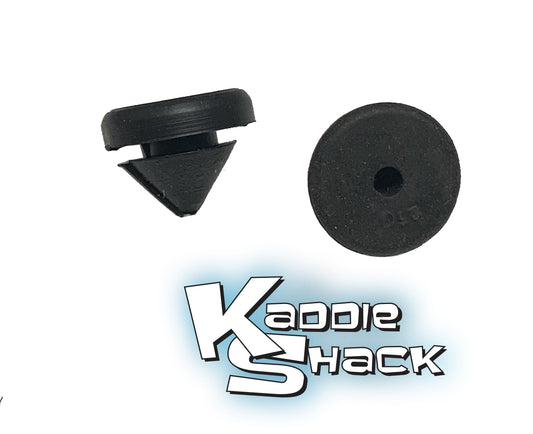 Rubber Bump Stop, 8mm, Fits Many VW's Glove Box & Deck Lid, Pair