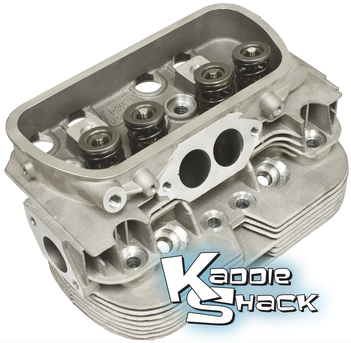 EMPI Stock Dual Port Cylinder Head Complete