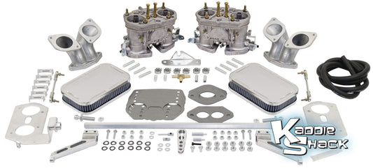 EMPI 44 HPMX Dual Carburetor Set, Type 3