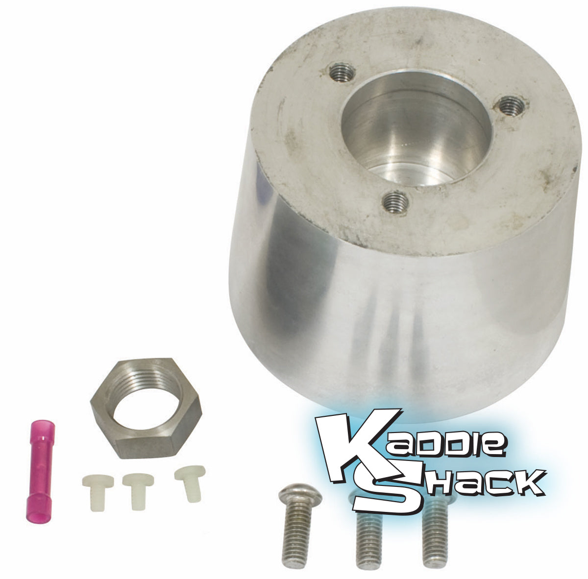 Billet Adapter Kit For Banjo Steering Wheel, '60 - 74-1/2 Type 1