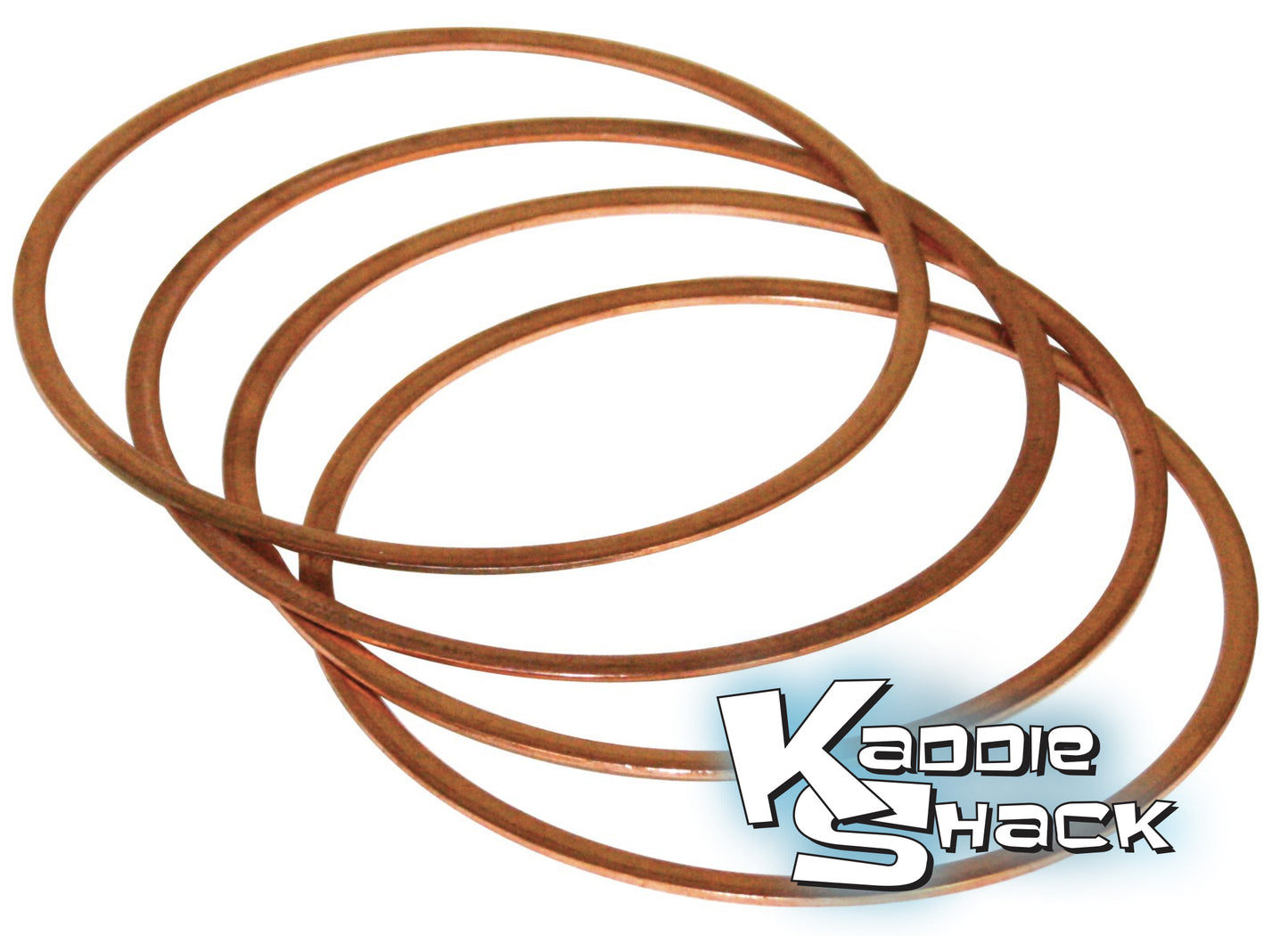 Copper Head Gaskets for 90.5/92mm Cylinders, Set/4, .050"