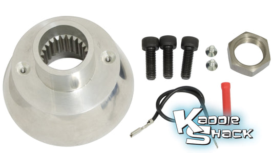 Billet Adapter Kit For Banjo Steering Wheel, '49 to '59 Type 1