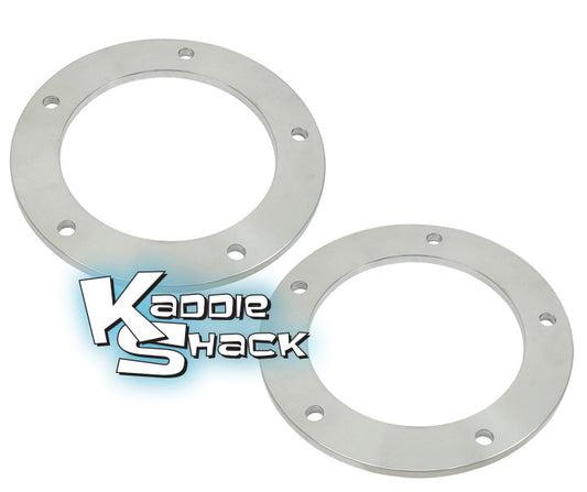 5x205mm Aluminum Wheel Spacers, 3/8" Thick, Pair