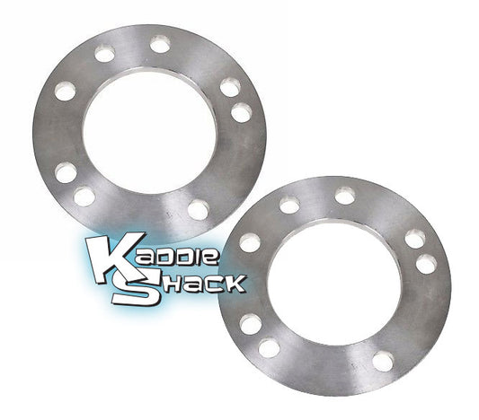 4x130mm & Porsche 5x130 Aluminum Wheel Spacers, 3/8" Thick, Pair