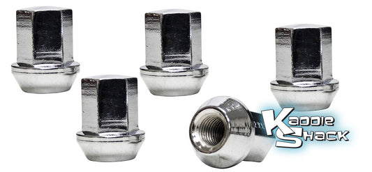 Chrome Lug Nuts for EMPI 60 Degree Taper Wheels, 12mm Pack/5