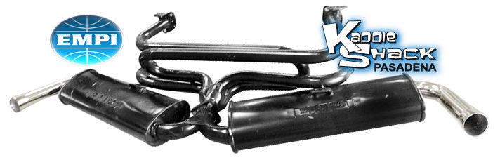 EMPI Dual Quiet Pack 1-3/8" Exhaust System