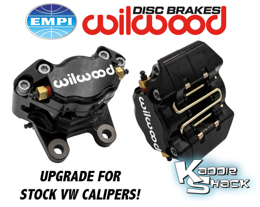 Wilwood Dual Piston Disc Brake Caliper VW Upgrade Kit Black