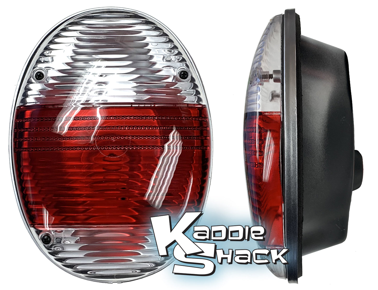 Euro Flat Low Profile Taillights, Fit 73 & Later Bugs, Pair