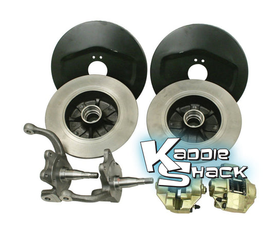 Ball Joint Disc Brake Kit, 4-lug VW 4x130mm, With Stock Spindles