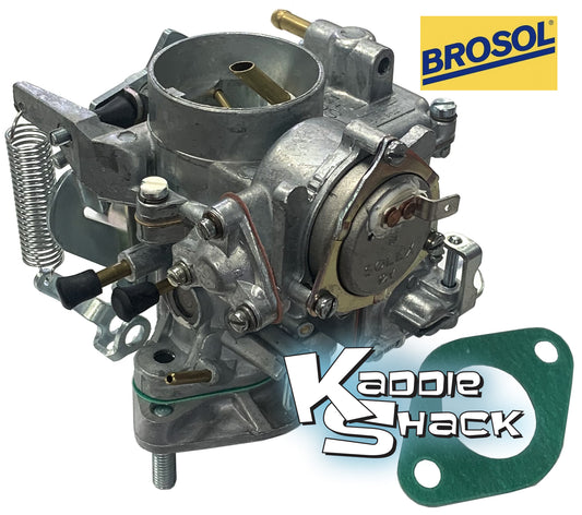 Brosol Solex H30/31 Stock Carburetor, Dual or Single Port