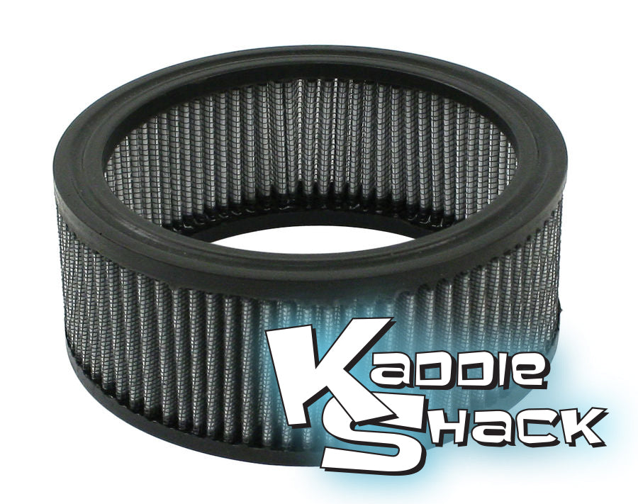 Low Profile Air Cleaner Element for Old School Style Kad Filters