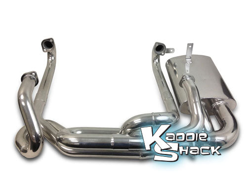 PREMIUM 1-1/2" Stainless Steel Sidewinder Style Exhaust